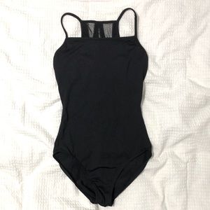 Bloch womens leotard SZ small black back details